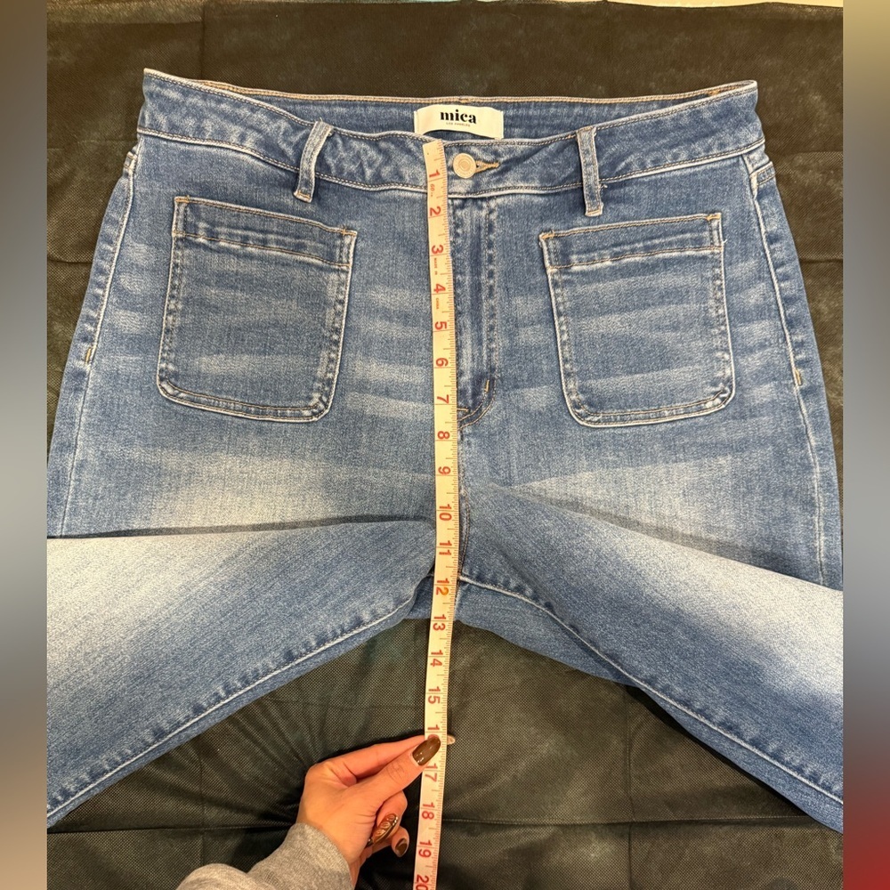 🔥NWOT Mica Blue Denim Women's Loose Fit Jeans Sz 31🔥 - Picture 7 of 8